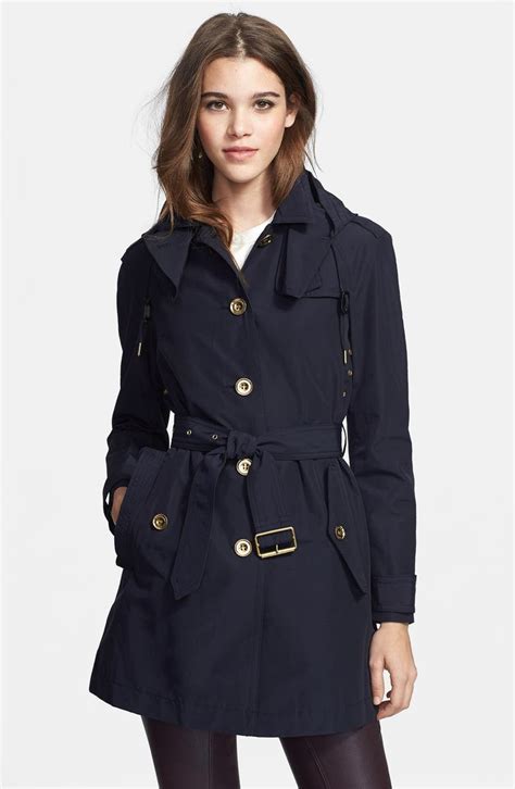 women's burberry coat with fur hood|Burberry brit coat nordstrom.